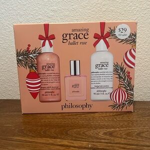 COPY - Philosophy Amazing Grace ballet rose set full unopened bottles